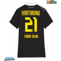 Borussia Dortmund Fabio Silva #21 Bortedrakt Dame 2026-27 Kortermet